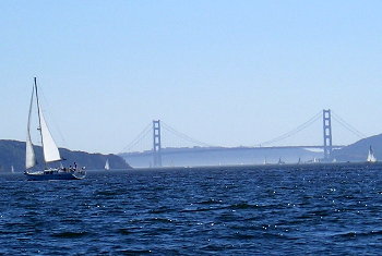 Sailing on San Francisco Bay